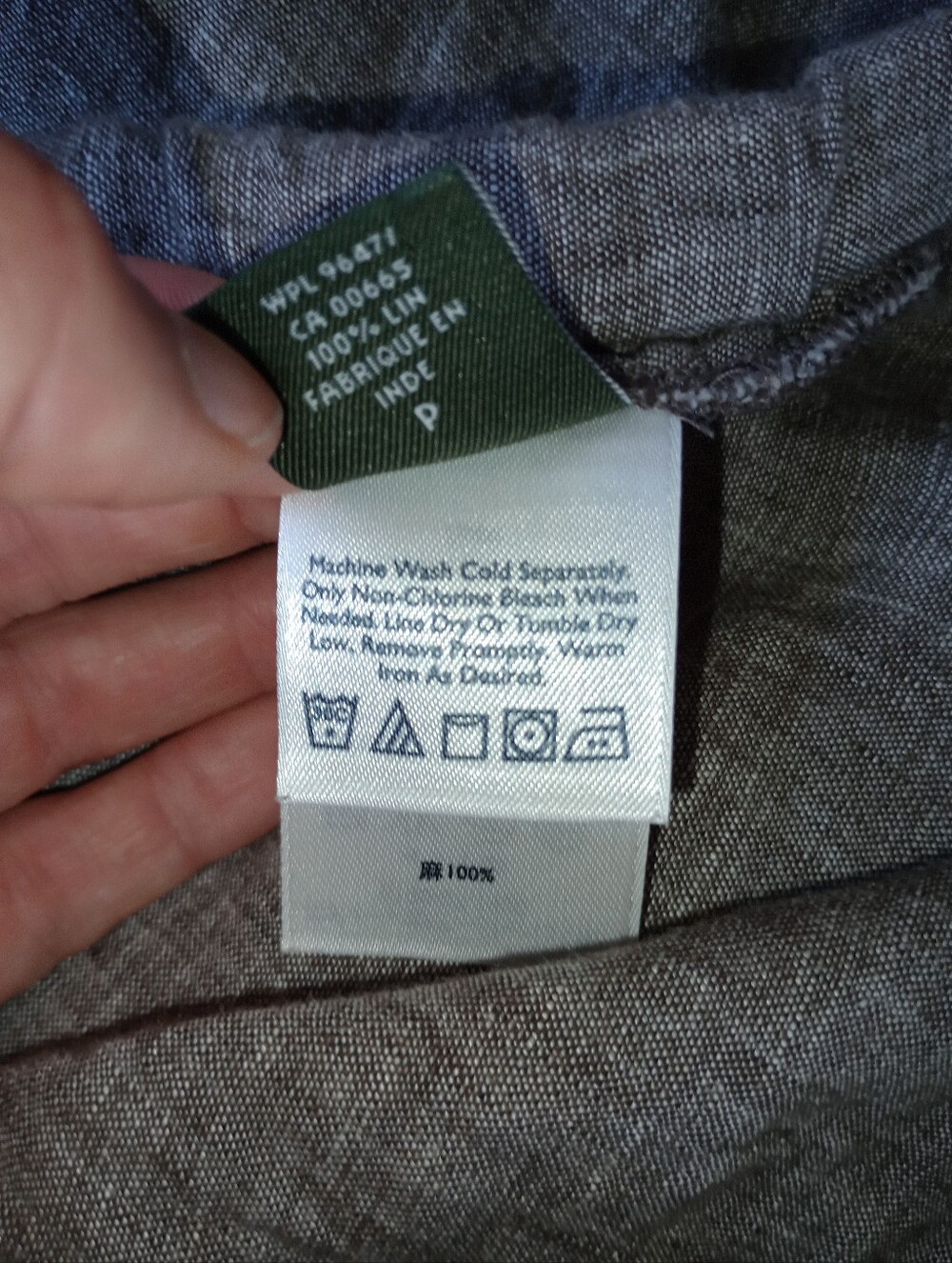 Eddie Bauer 100% Linen Maxi Skirt - Picture 7 of 7